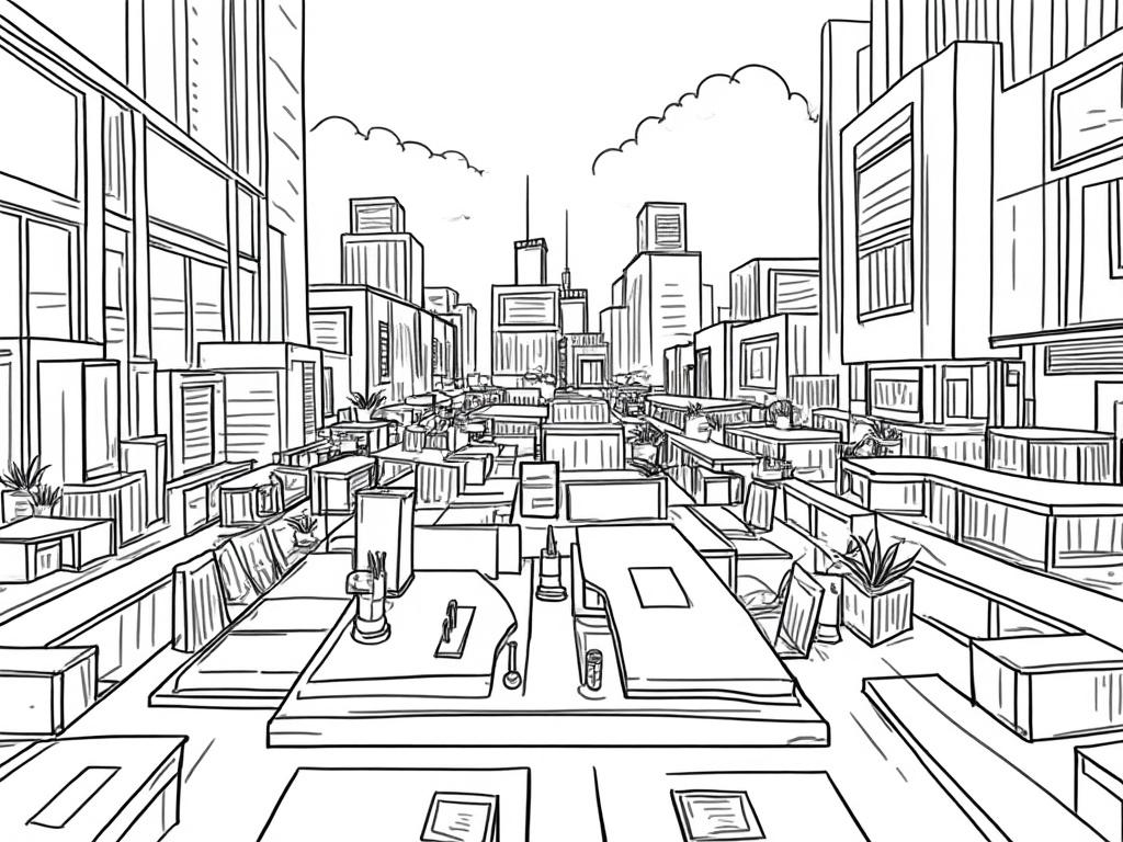 Athens cityscape development